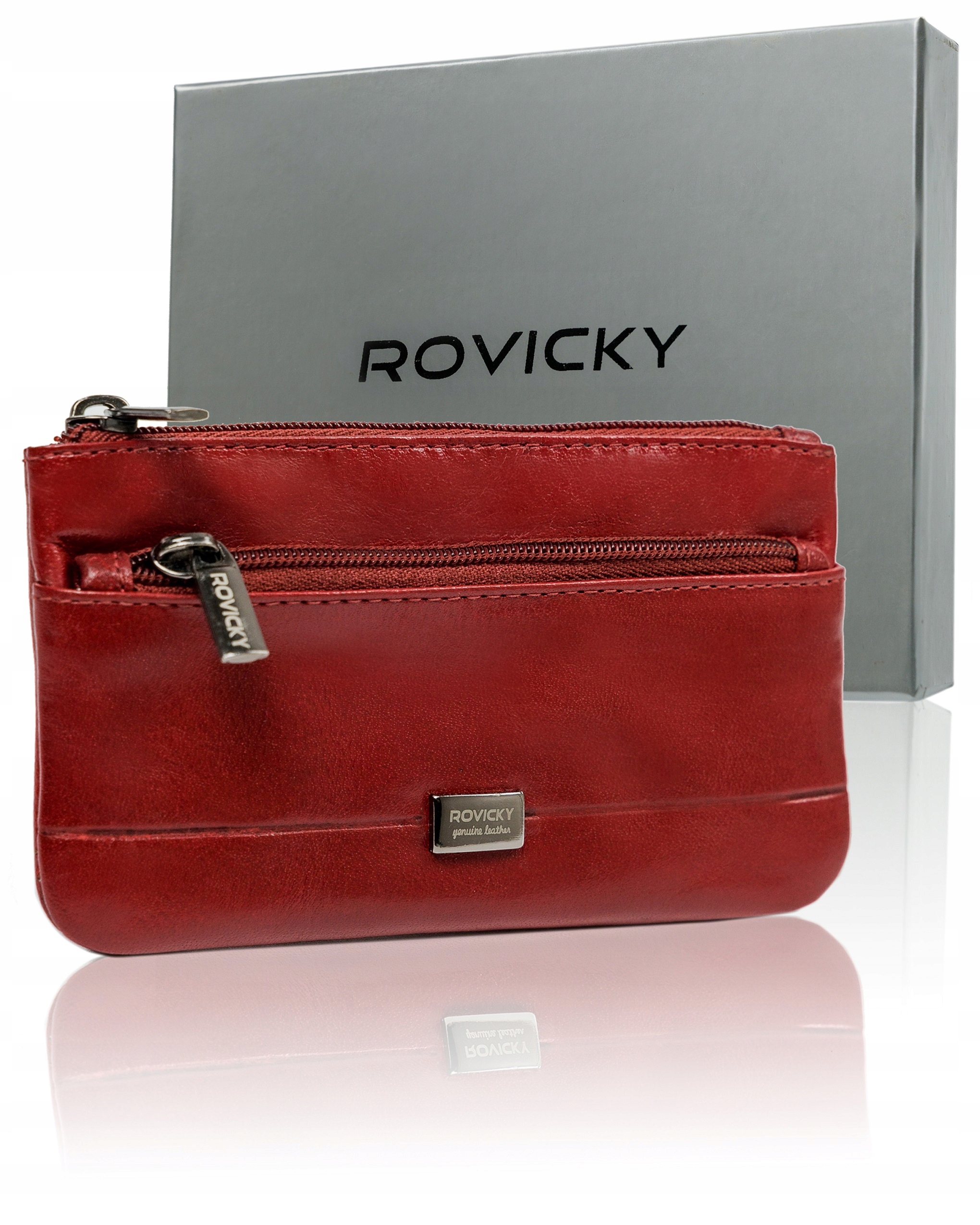 Rovicky Key Case Prírodná koža