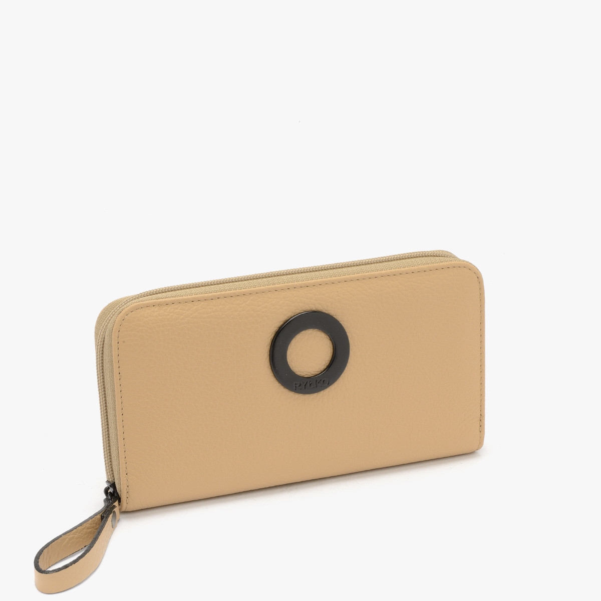Peňaženka - Ryłko Peňaženka Prírodné zrno kožené béžové béžové 1P3012TB - Dámsky produkt