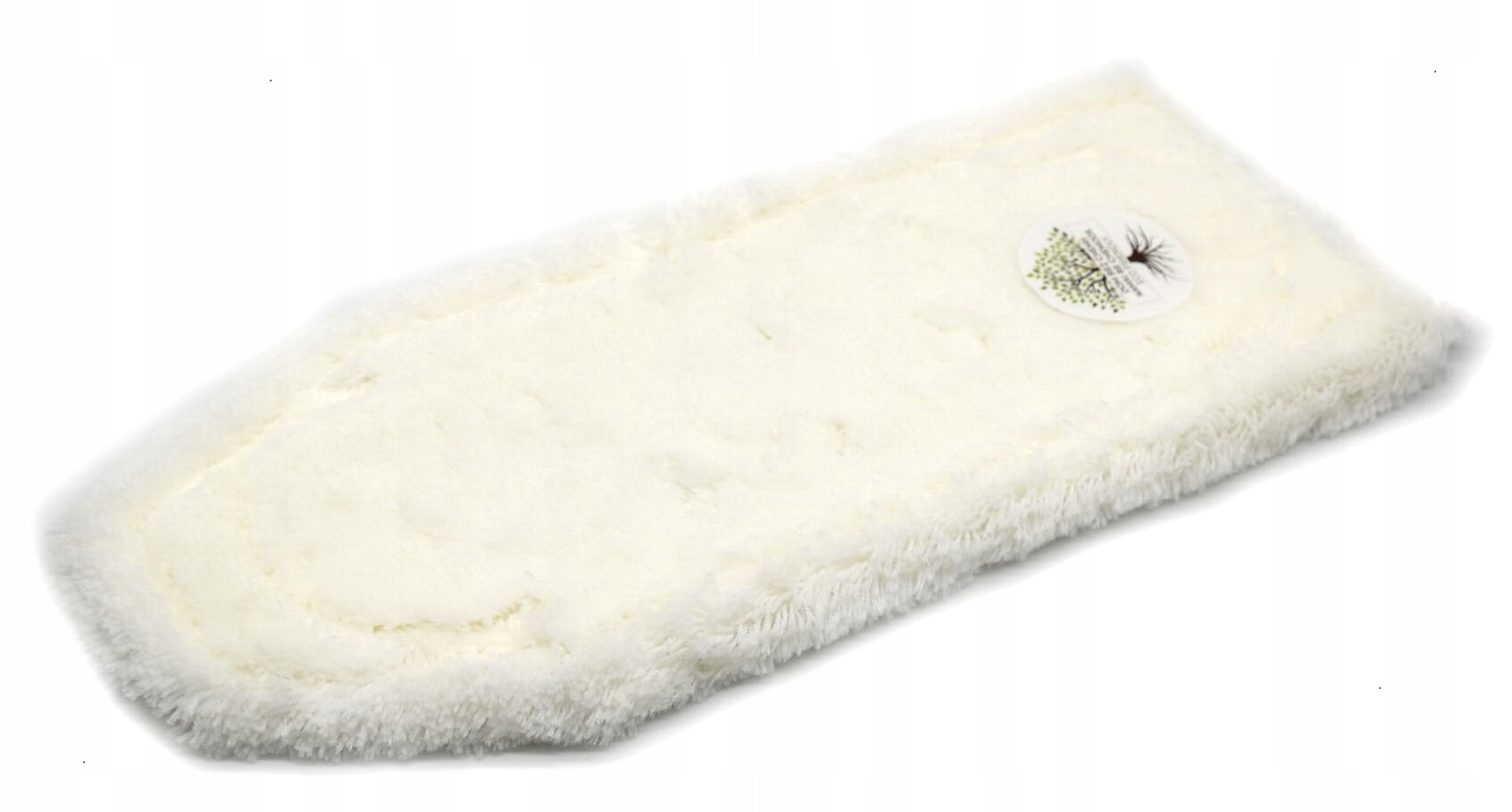 Raypath Wet White podlahová vankúš bez pruhov
