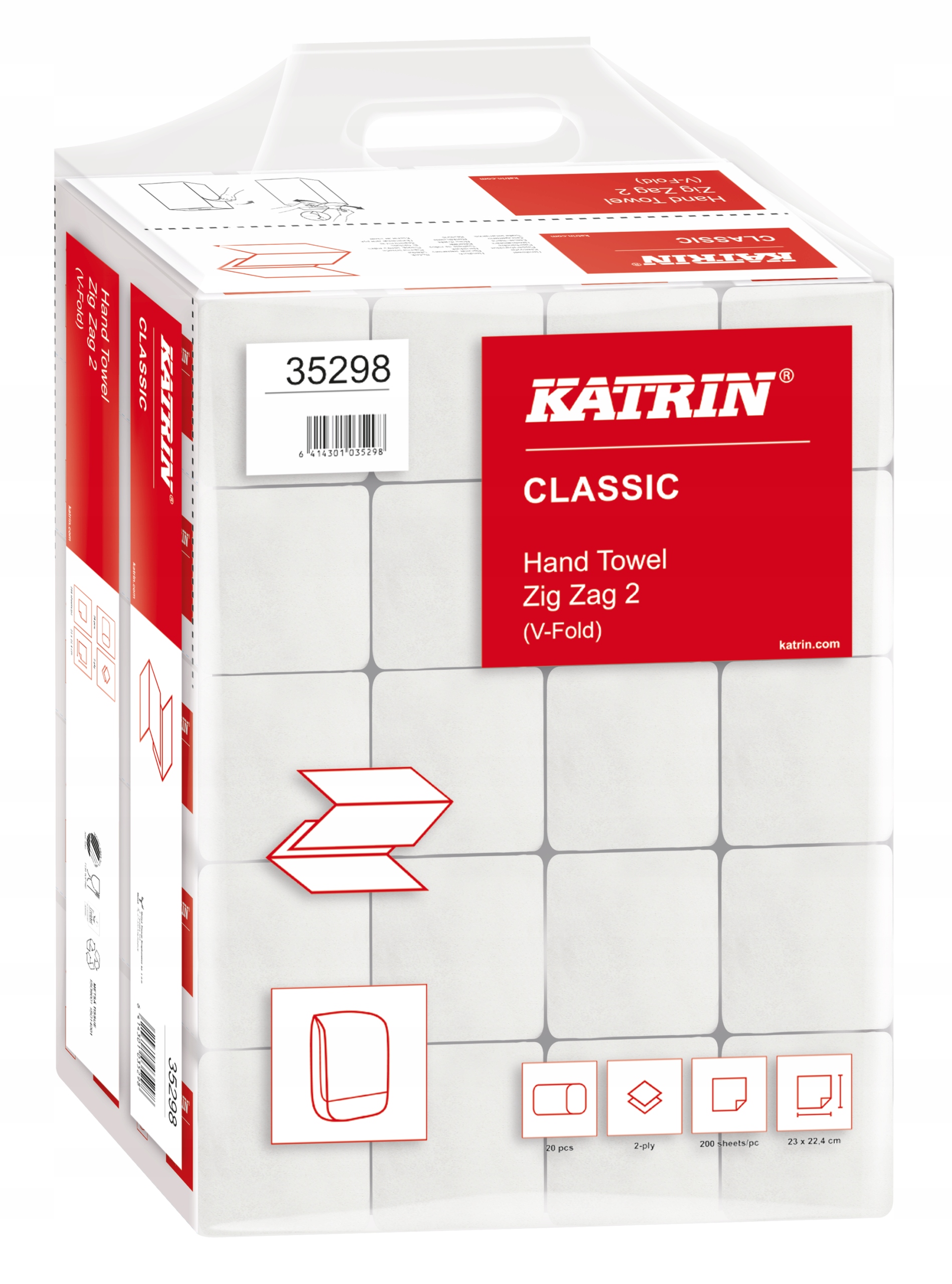Papierový uterák ZZ Katrin 35298 4000 ks.