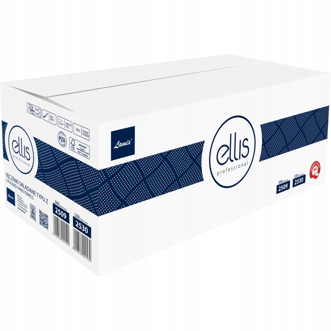 Uterák Z-Z Ellis Professional White White 2W 3000 Zloženie