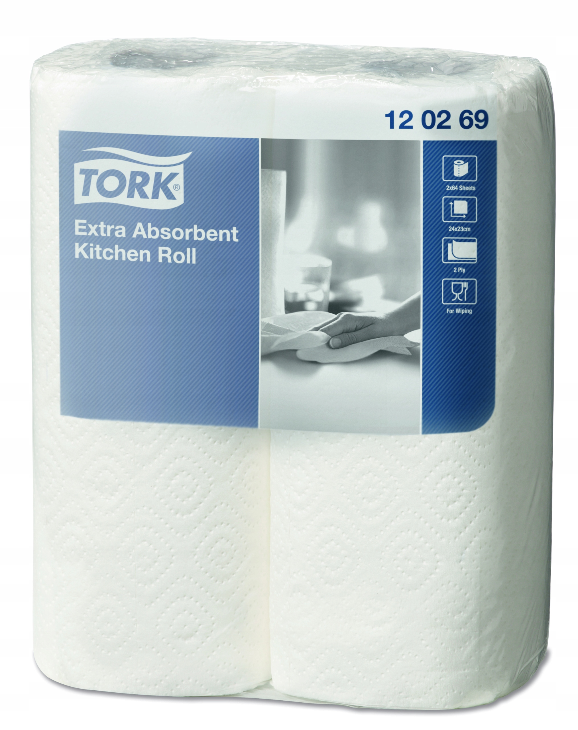 Kuchynská utierka Tork 120269 /24 valčekov (12x2)