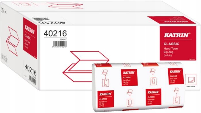 Papierový papier katrin 40216 biela 4000
