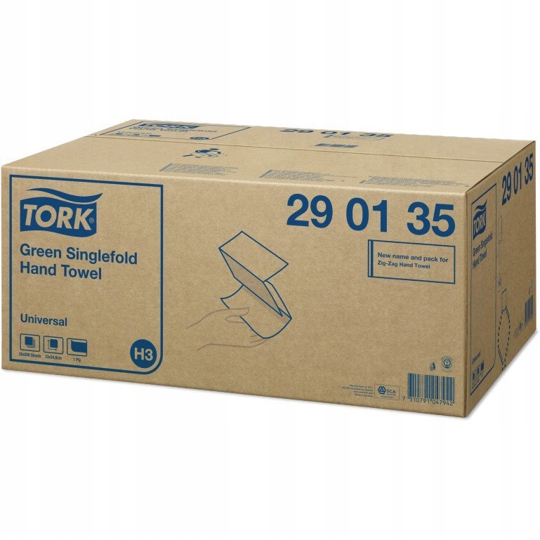 Uteráky ZZ Tork Universal H3 Green (20x200)