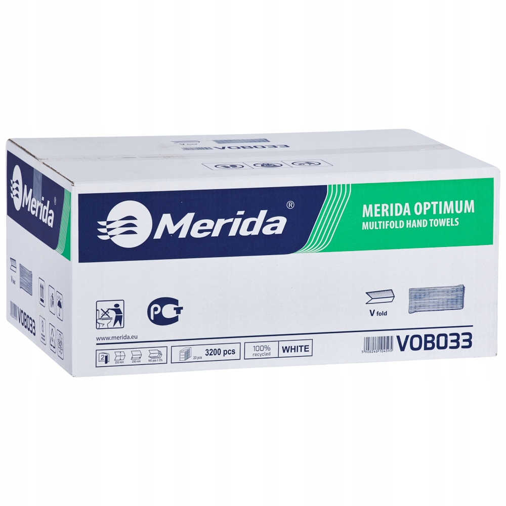 Optimálne papierové utierky Merida 3200 PCS VOB033