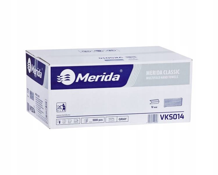 Papierové utierky Merida Grey 5000 PCS VKS014