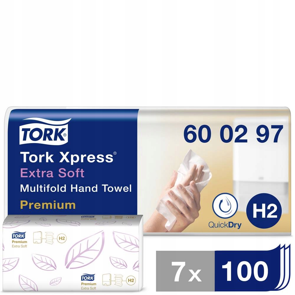 Papierové utierky Tork Xpress viacfold 2100 ks.