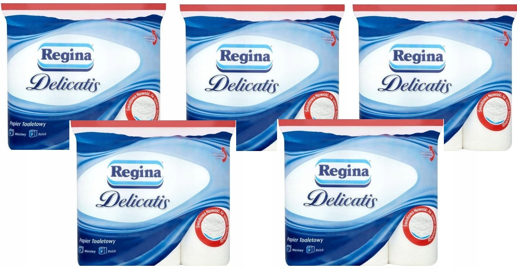 Regina delicatis papiele 4warstwi sada 5 balíkov
