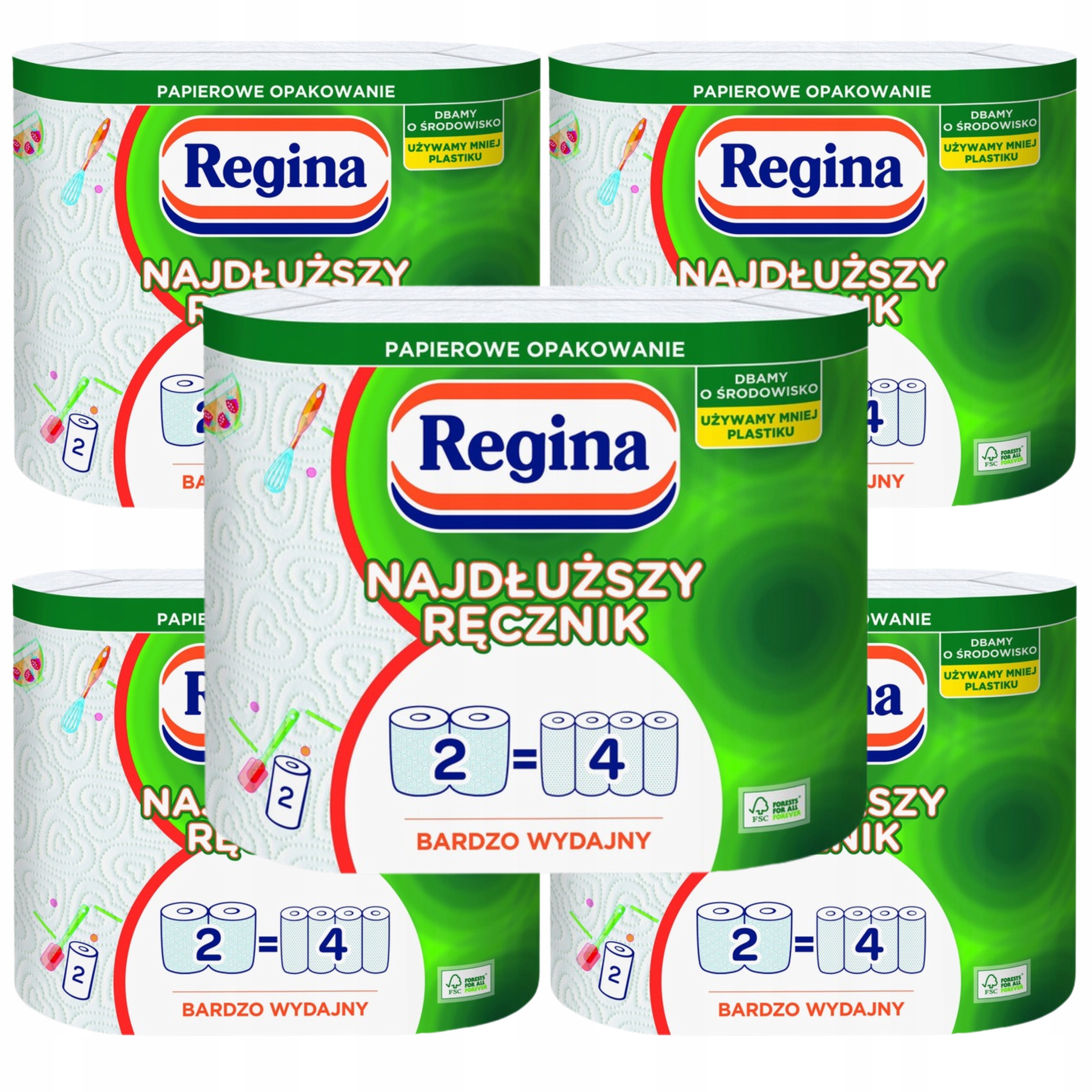 Regina Najdlhšia tlačová utierka potlač 10 ks.