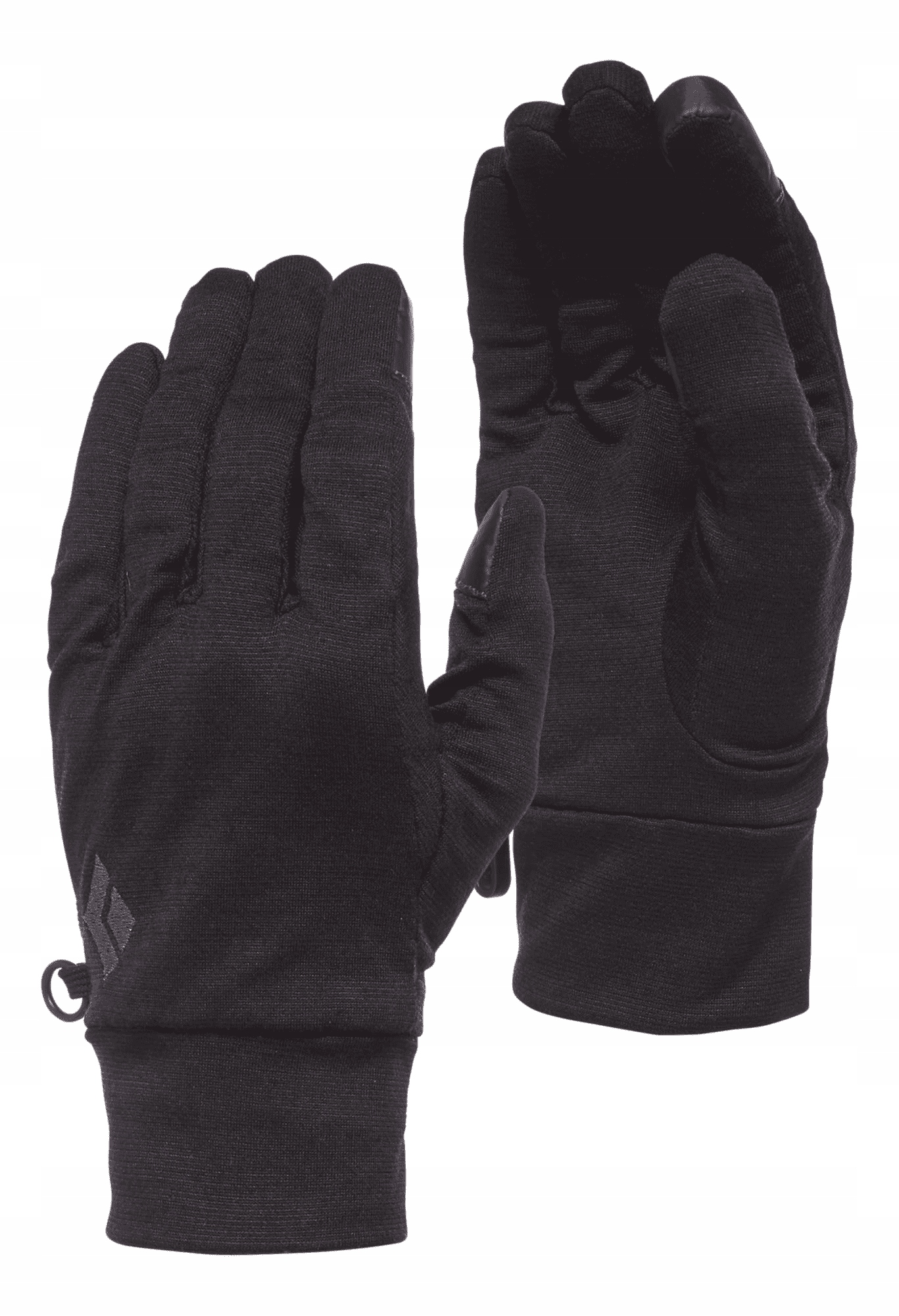 Rukavice - Čierne diamantové rukavice BD8010060001 Black L.