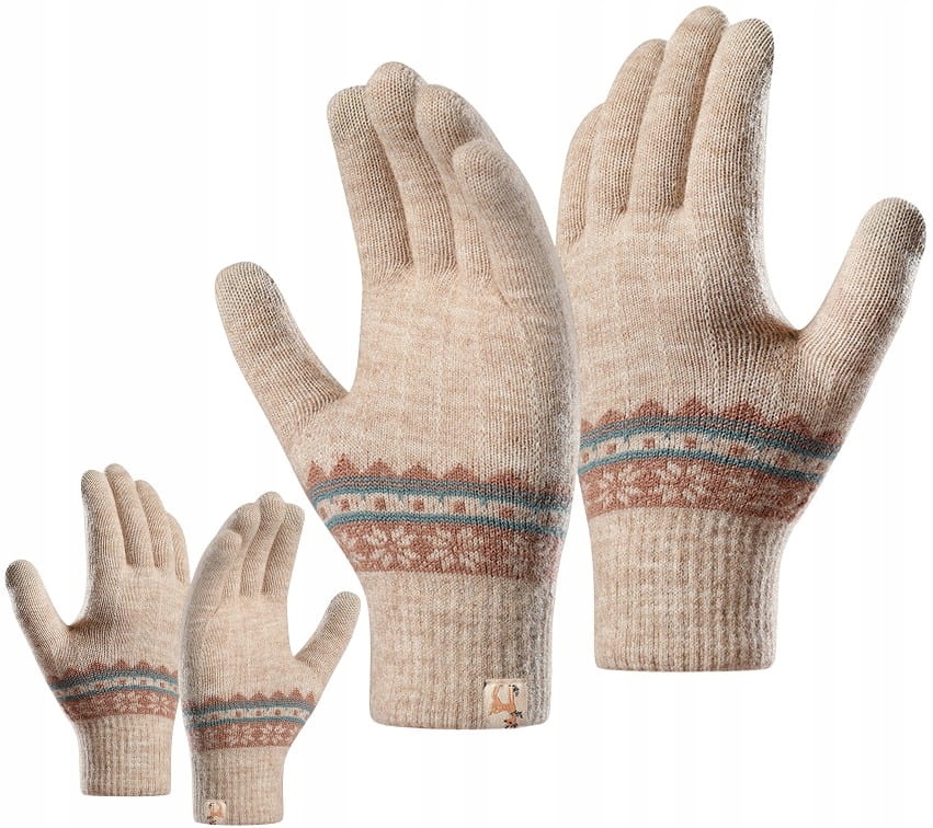 Rukavice - Kožené rukavice, samostatná prírodná koža, S - Unisex Product