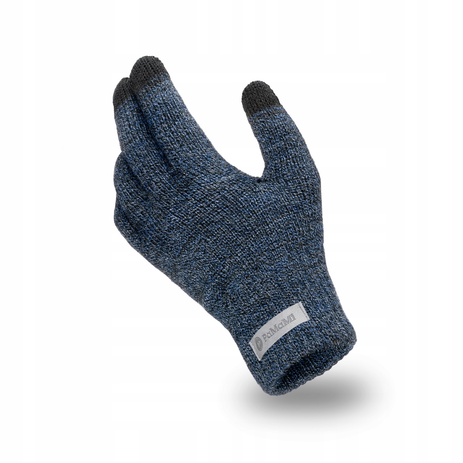 Rukavice - Päť -falcínový rukavice pánsky produkt s Paming Navy Acryl. Universal