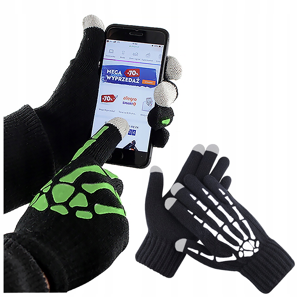 Rukavice - Päť -fantastické rukavice unisex Akryl. Universal