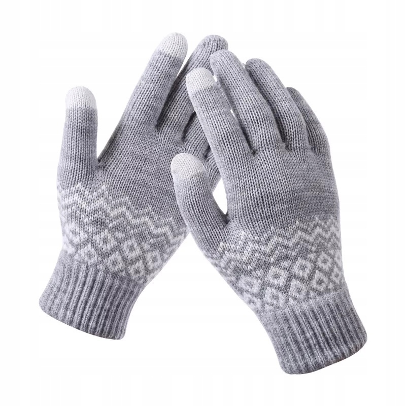 Rukavice - Päť -fantastické rukavice Unisex Sajbazar Gray. Universal