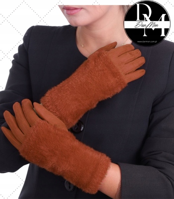 Rukavice - Zimné rukavice dámske dotyk Alpaca 2in1