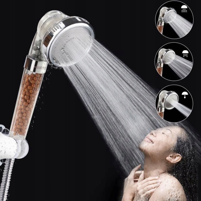 Relaxačný sprchový gombík s loptičkami