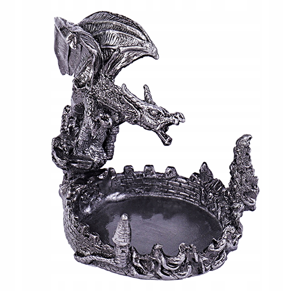 Retro dračie sochárka Ashopwriting Ashtray