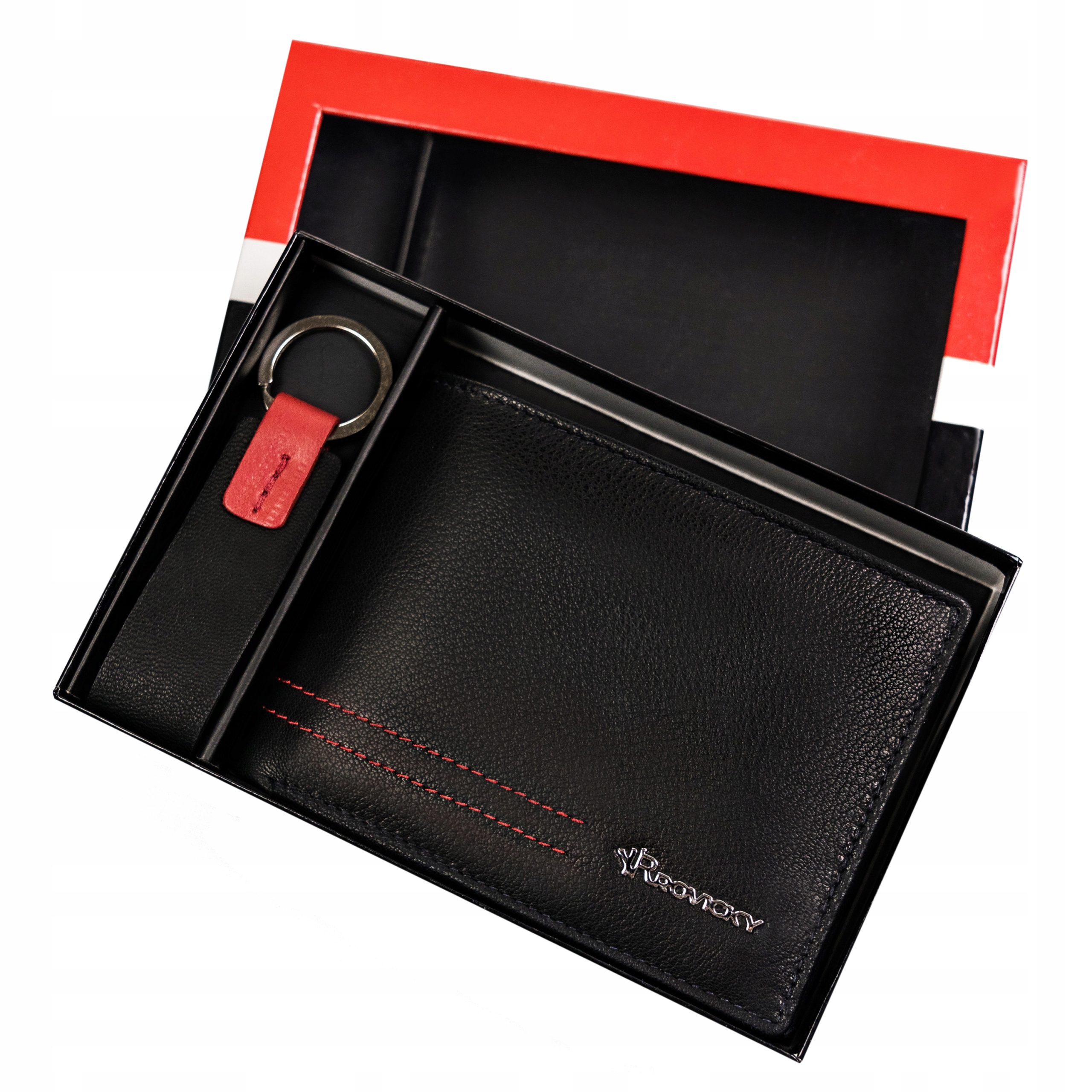 Peňaženka - Rovicky Portfólio Prírodná koža Čierna R-PK3-N992-6983 Produkt Blac-Men