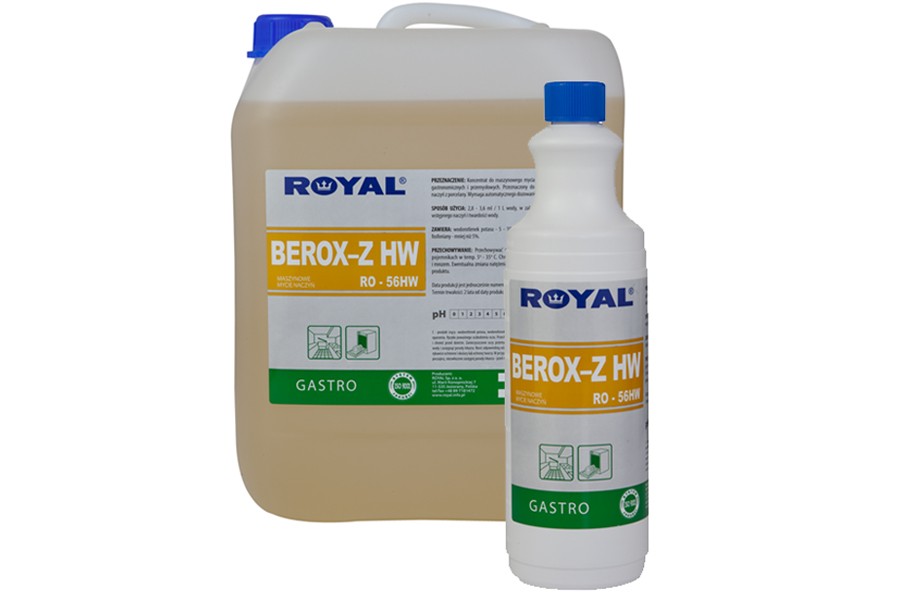 Royal BEROX Z HW 5l - kvapalina do umývačky riadu