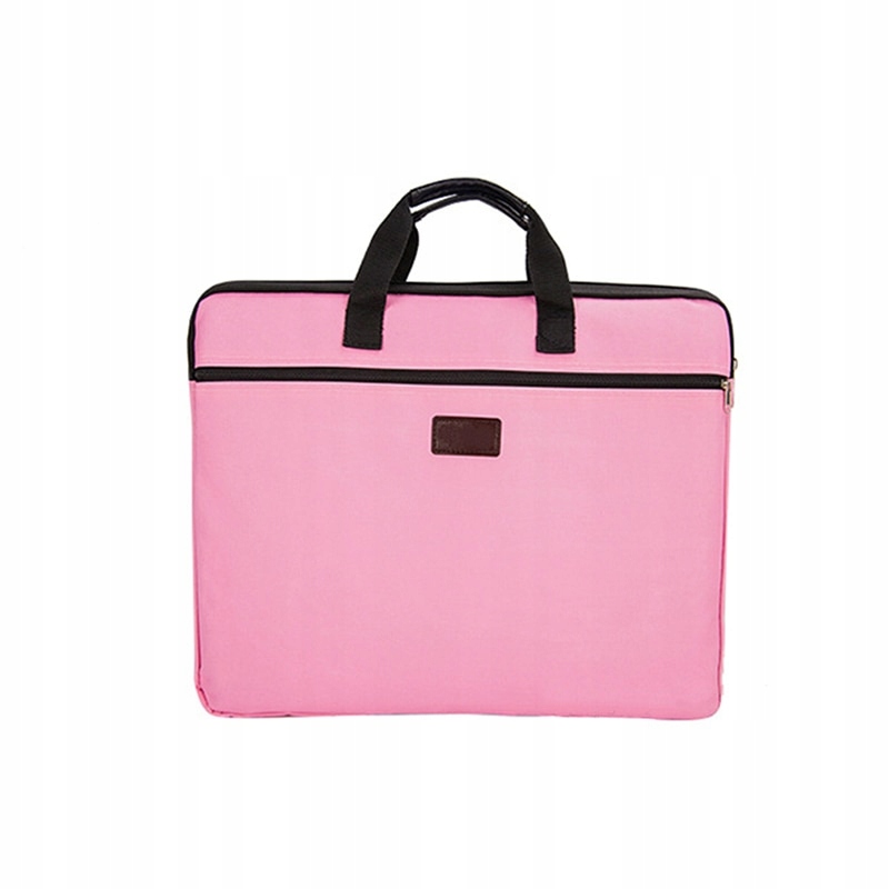 Pink prenosný priečinok pre dokumenty Canvas Track