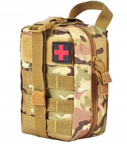 Baihuo3 Molle Khaki Belt Sachet, Green
