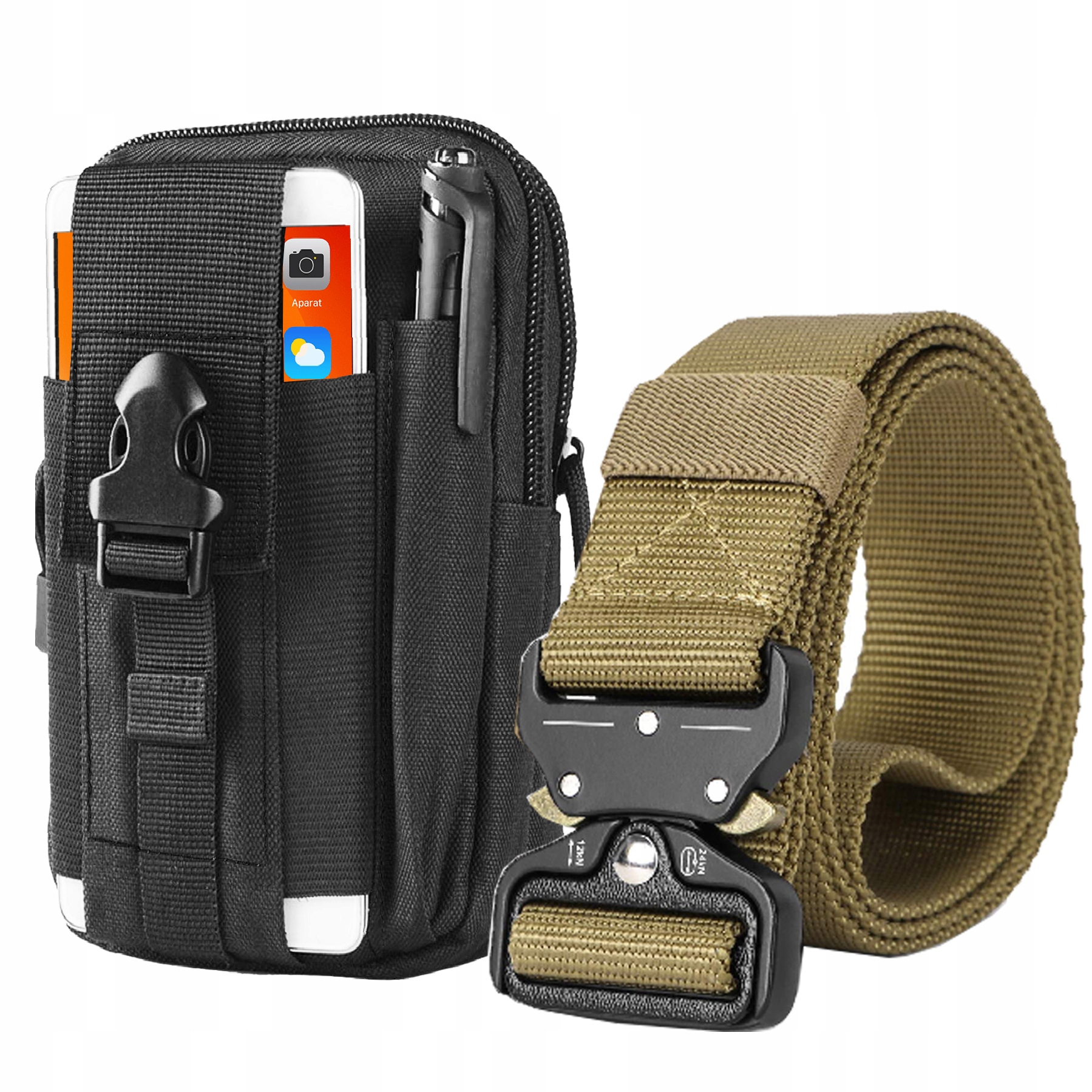 Obchod Shop Molle Black + Shopek Belt Universal Veľkosť