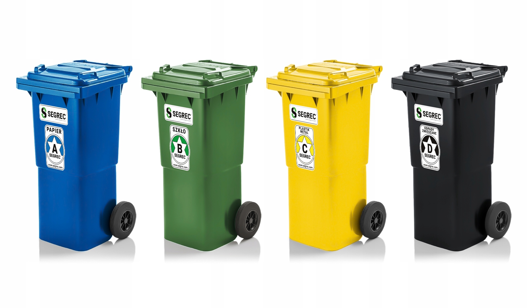 Segrec set 4 koše 60 l zmiešanej prémie