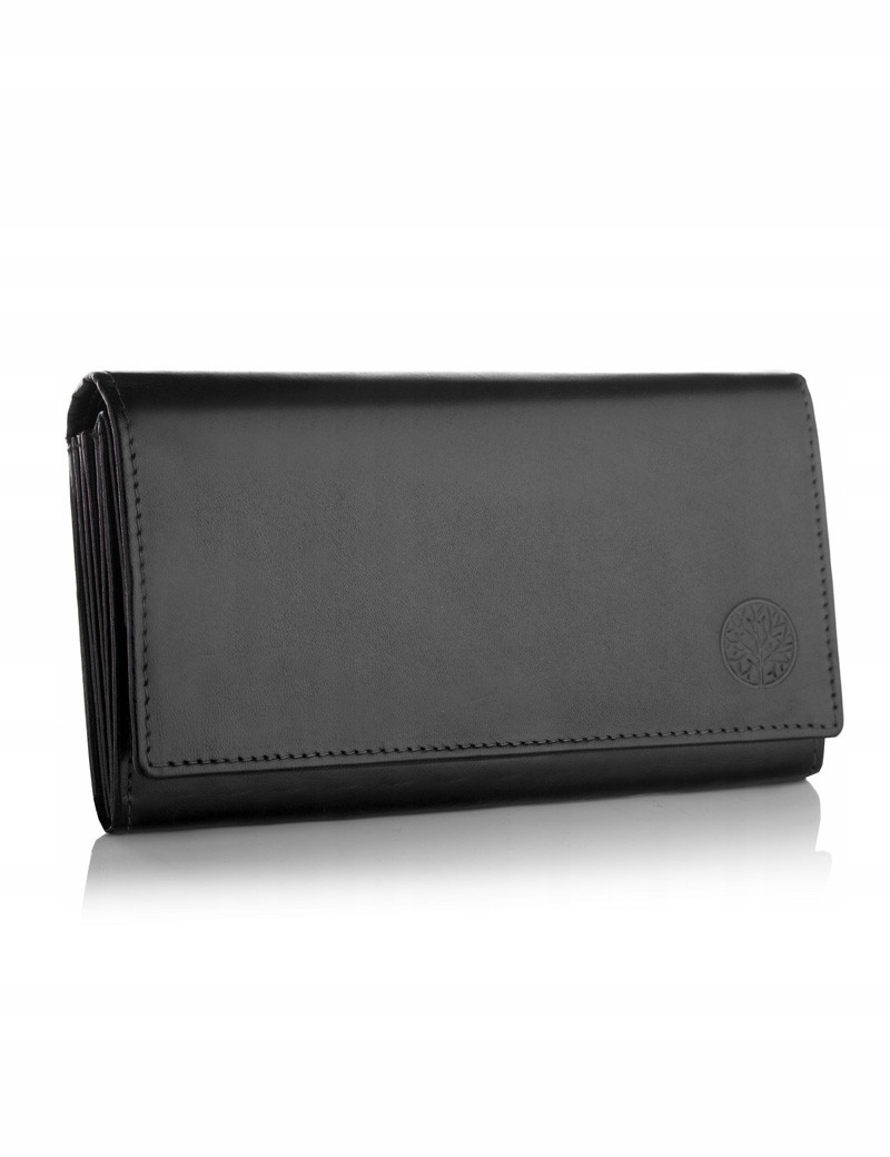 Peňaženka - Produkt Betlewski Wallet Natural Leather Black BPD-JEK-10-Womens