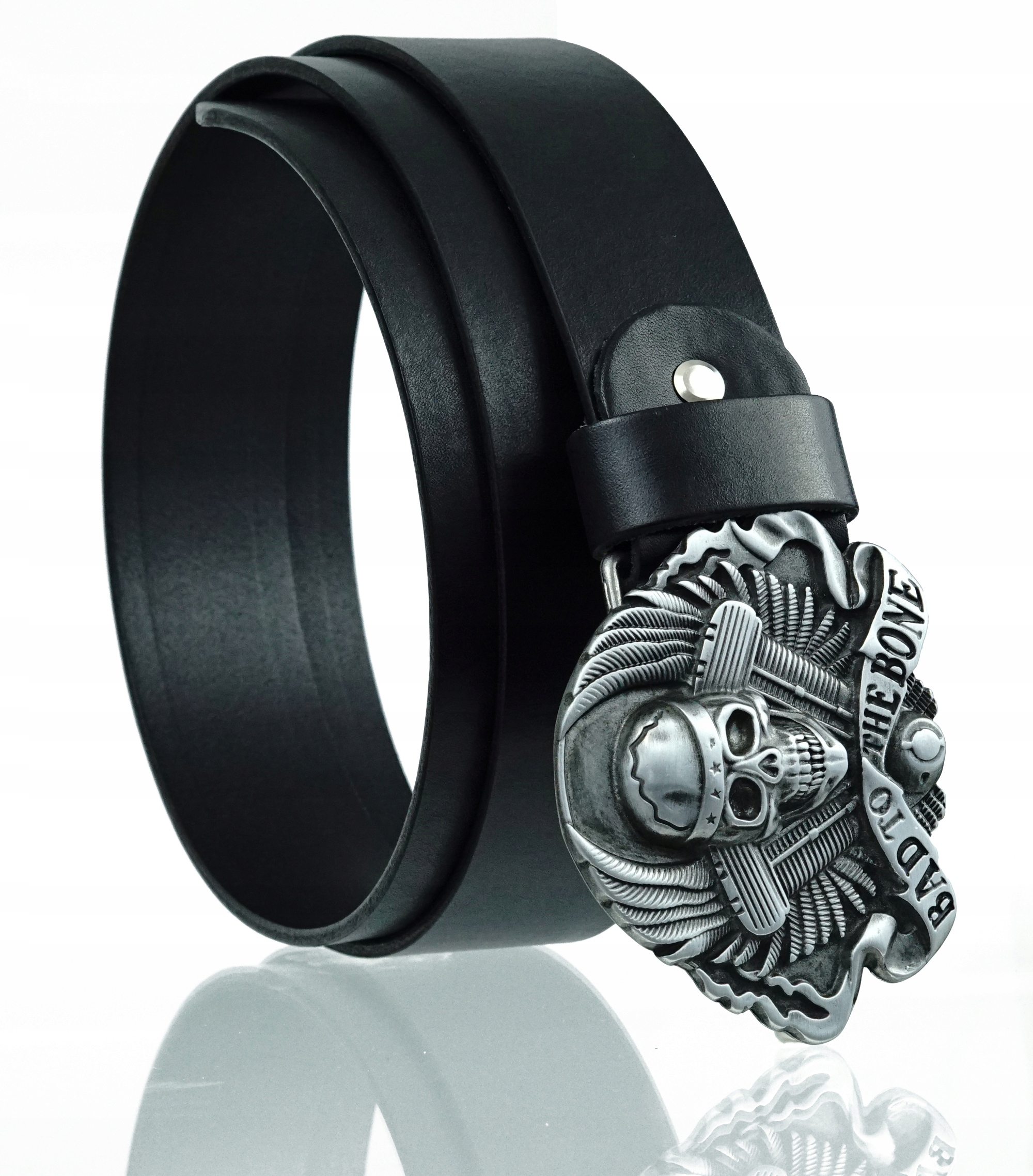 Opasok - Gallanteria Black belt - Pánsky výrobok