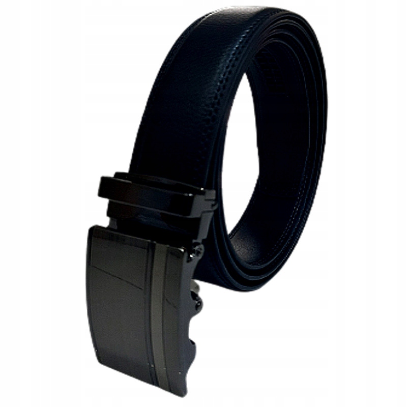 Opasok - 4youfashion Black belt - Pánsky výrobok