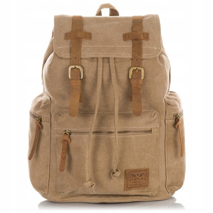 Haroldov batoh 4537-lb béžová, hnedá, khaki, meď