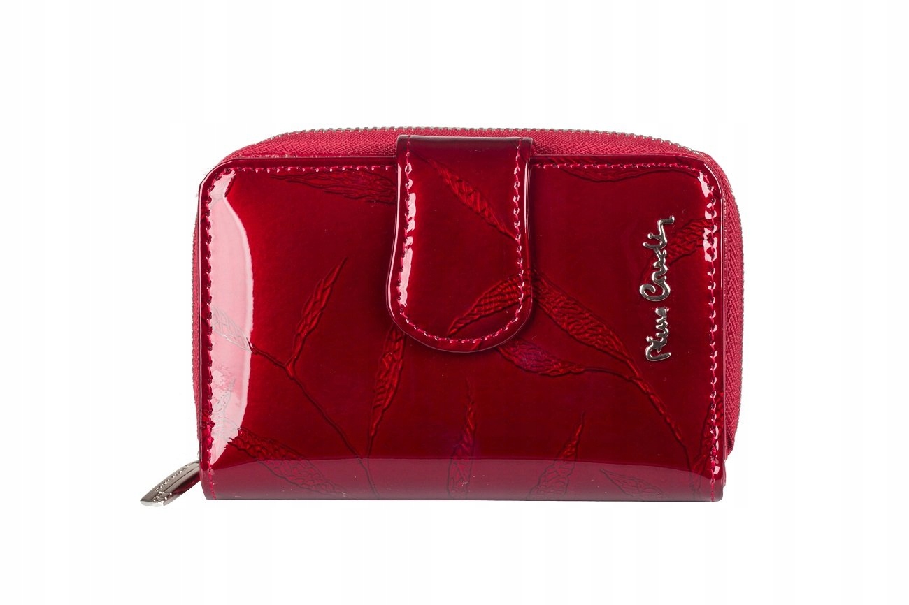 Peňaženka - Peňaženka Pierre Cardin z pravej kože červená 02 LEAF 115 RED - Produkt pre ženy
