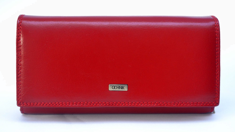 Peňaženka - Ochnik Portfólio Prírodná koža Červená produkt SL-125-41-Womens