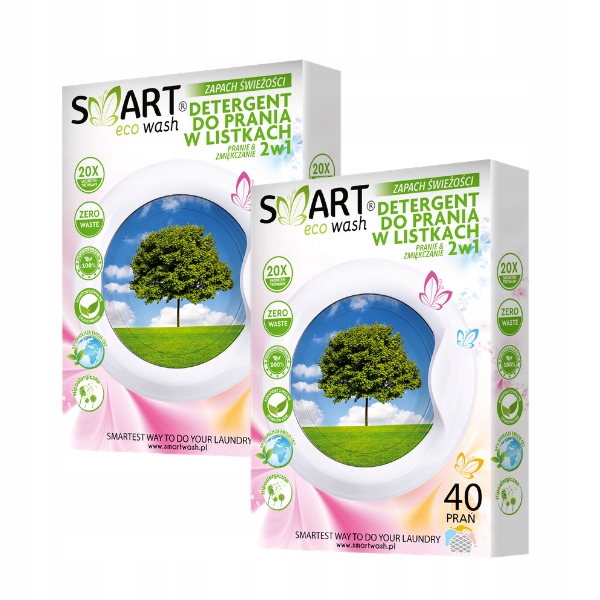 Pracie obrúsky a pásiky - Smart Eco Fragrance Listy 80ks