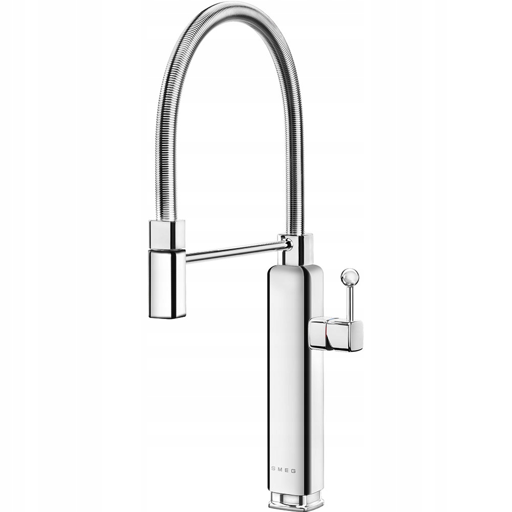 Kuchynská batéria - SMEG MDF50SS Štýl 50-tych rokov CHROMOVANÝ VYSÚVAČ 24