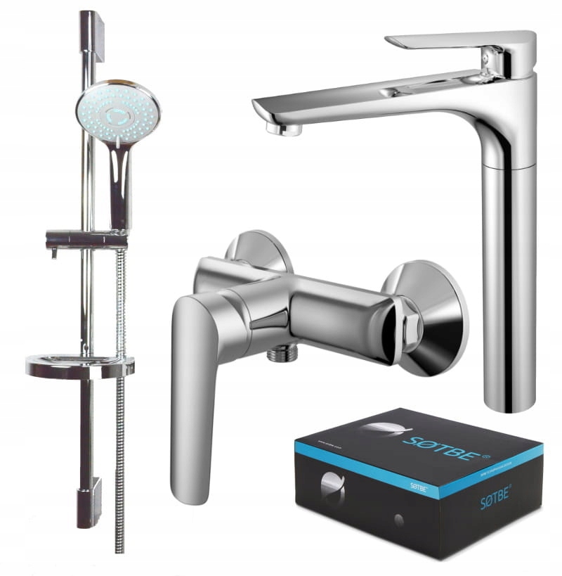 Sotbe Malselva sada sprchových netopierov+washbasin h