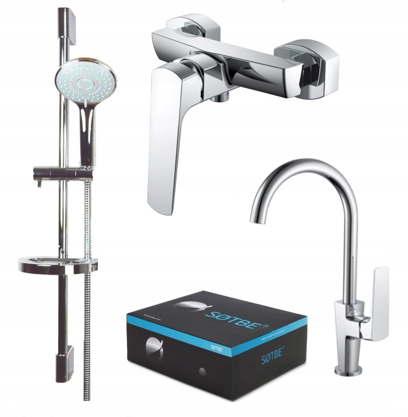 Sotbe Toga Set Sfeck Sink H+Chrome Rod
