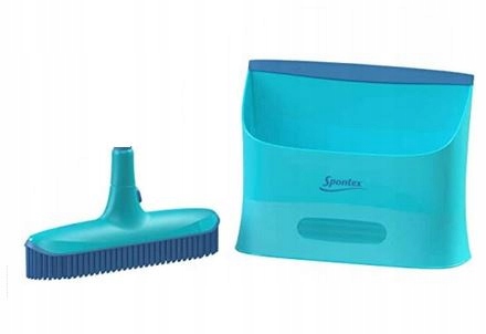 Spontex Catch & Clean Gumer Broom+Scoop