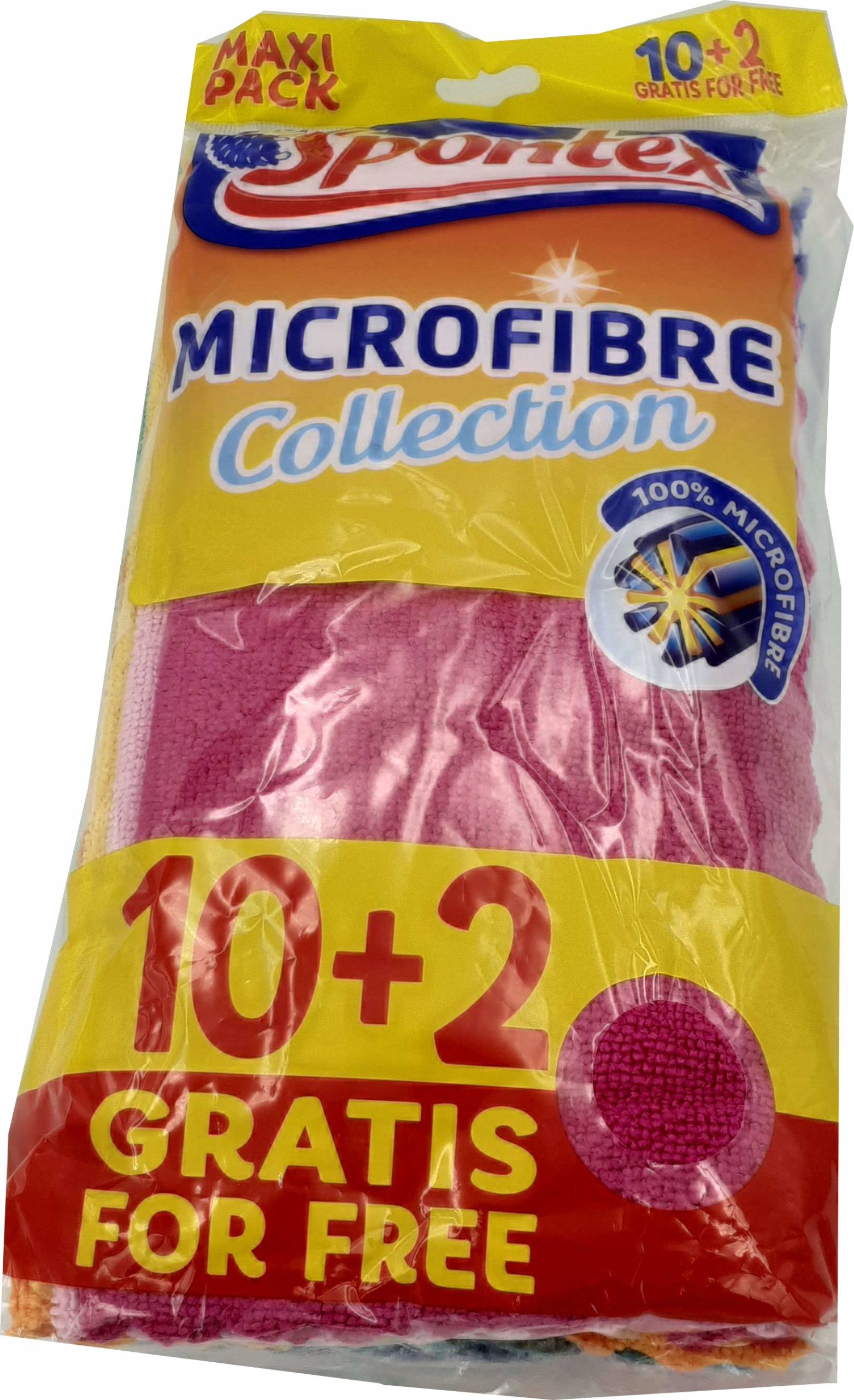 Zbierka spontex mikrovlákna 12 ks