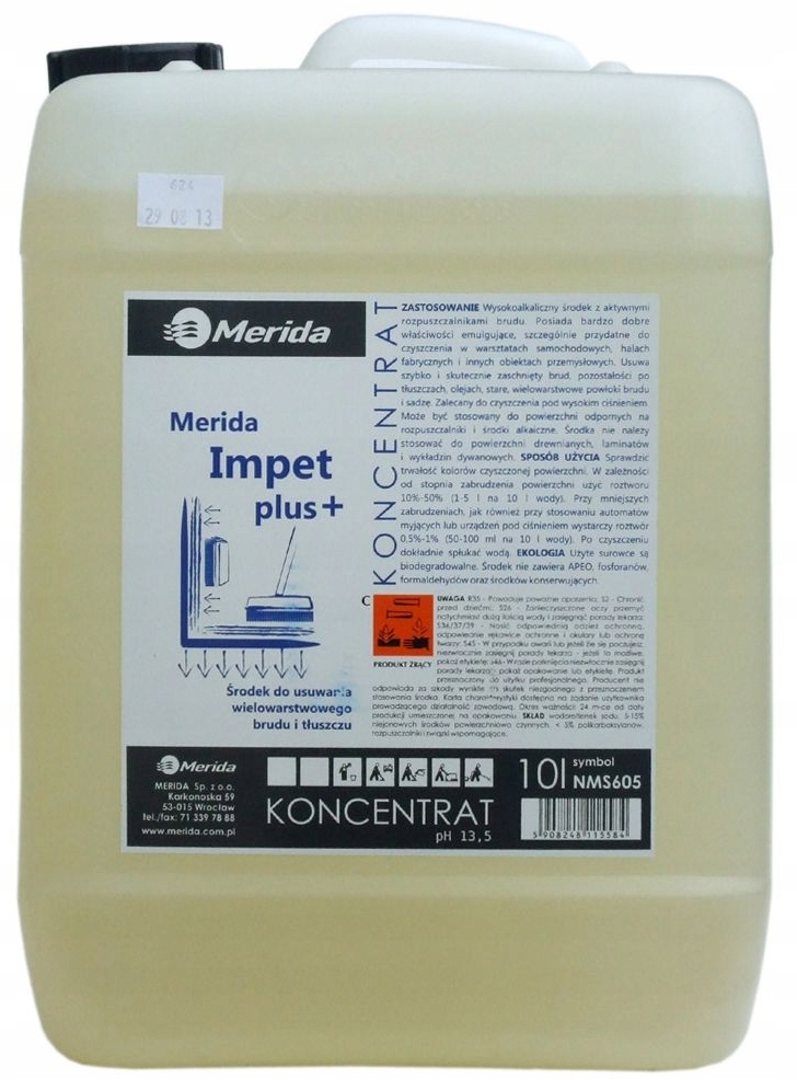 Opatrenie na nečistoty a tuk Merida Impts 10L NMS605