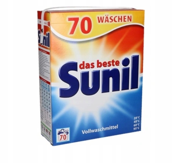 Prací prášok - Sunil Aktiv umývanie prášku Universal 6kg