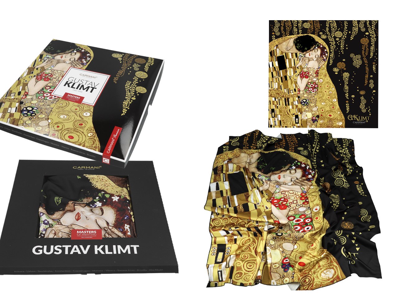 Šatka - Carmani Scarf 023-1001 Multicolor