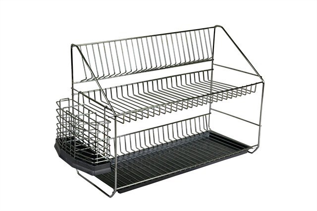 Sušič pre 50 cm misky + príborové košík
