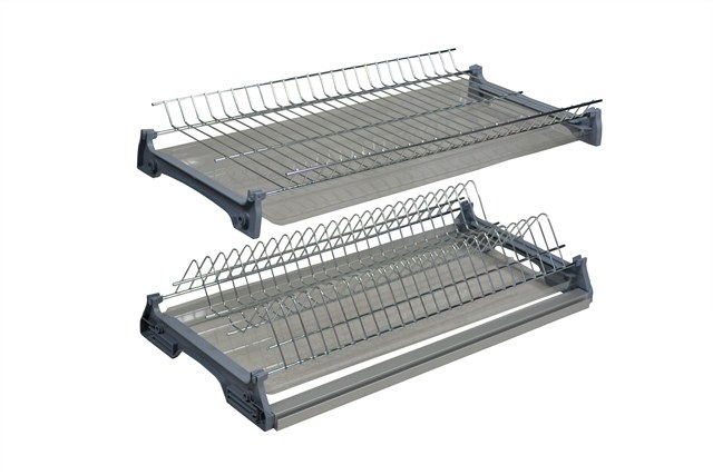 Vaskulárny sušič 60 cm chrómový efekt