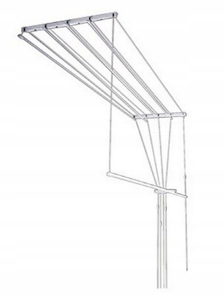 Kúpeľňa stropný sušička pranie 5 tyčí 120 cm
