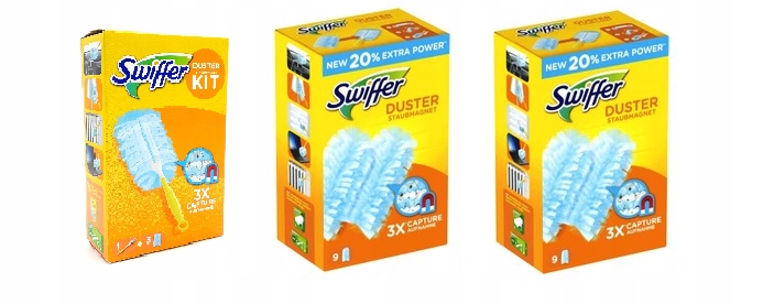 Swiffer Duster Dust Dust Broom + 21 x Vložka