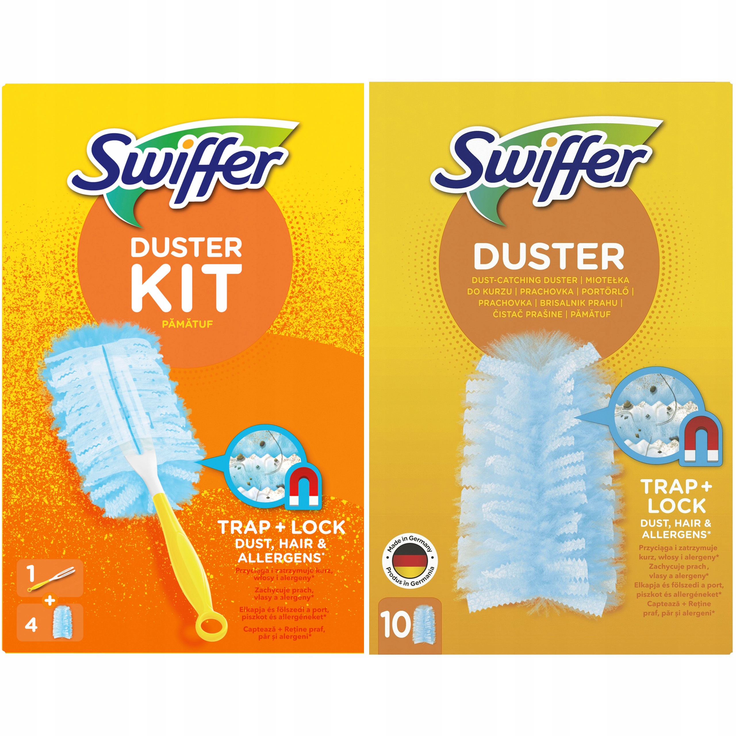 Swiffer Duster Dust Dust Broom + 14x Dodávková súprava