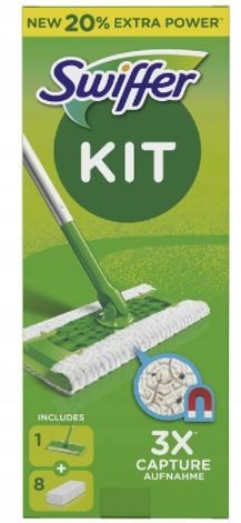 Swiffer mop - štartér 1 mop suchý 3 mokrý