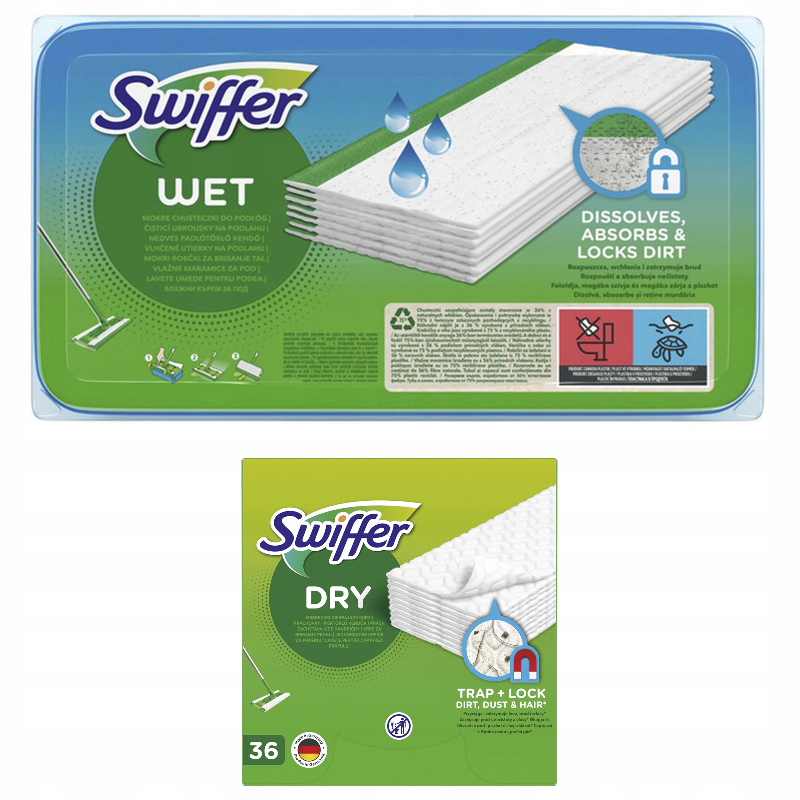Swiffer Mopa Mopa 20 Dry 36 Set set