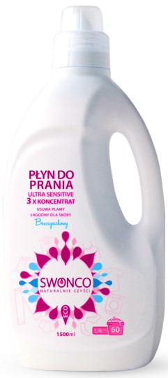 Prací gél - SwNO umývanie tekutiny ECO BEZNAME Koncentrát